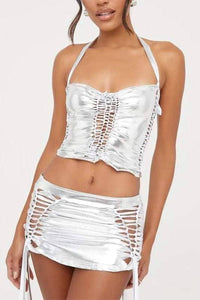 Braided tank or skirt