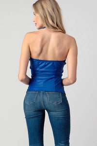 Military Halter Top