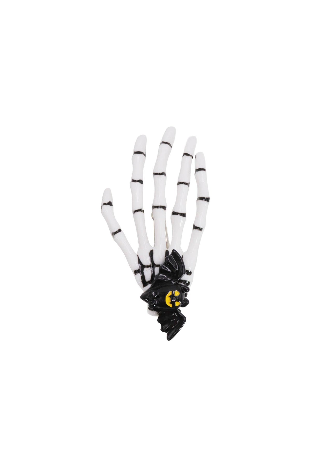 Halloween Skeleton Hands Resin Pinch Hair Clip