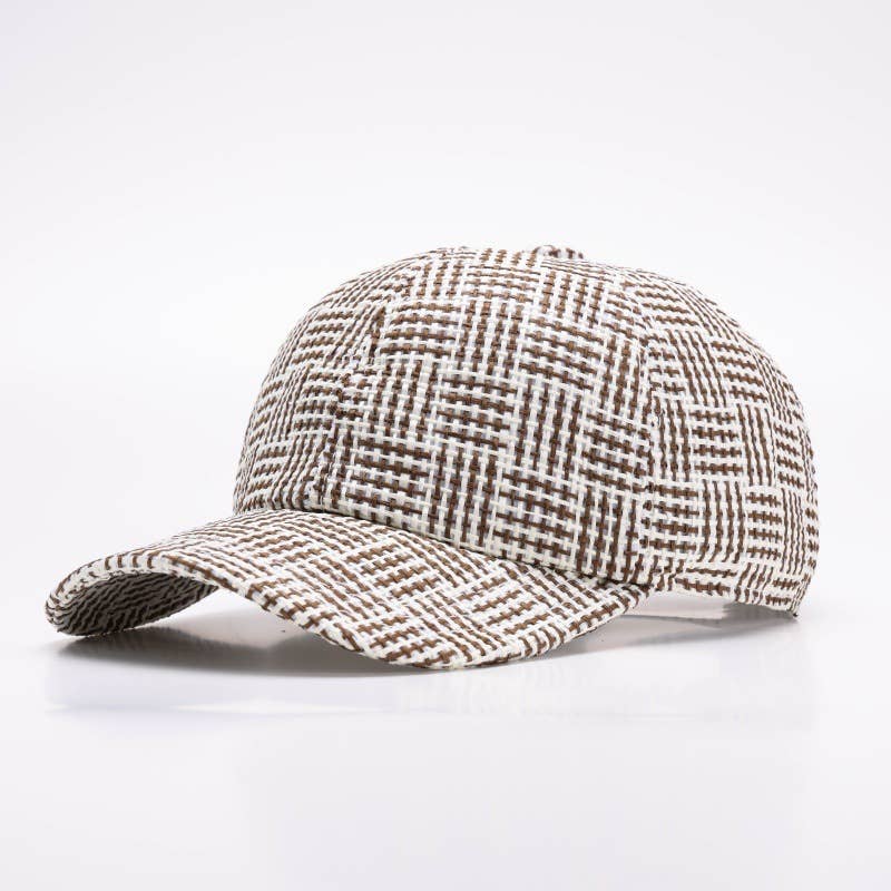 Straw Baseball Cap