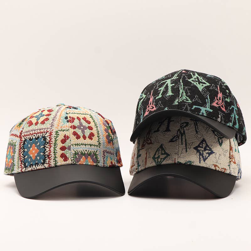 Jacquard Baseball Cap