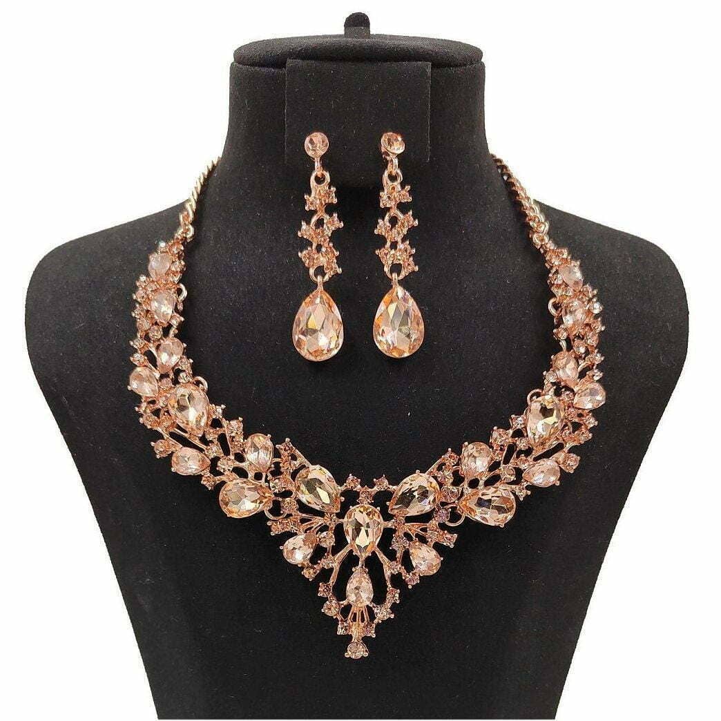 Delicate Rhinestone Set