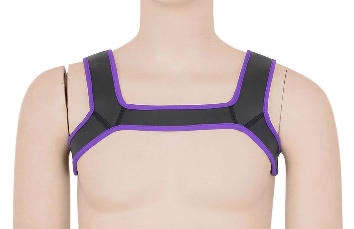 Chest Harness - Neoprene "Bulldog" Style