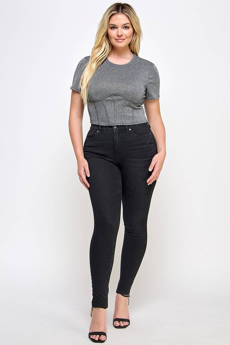 Sparkle Knit Top
