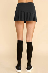 PLEATED SKORT