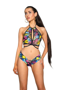 JR161 - Mesh Wrap Halter