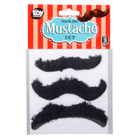 3.5" 3 PC MUSTACHE SET
