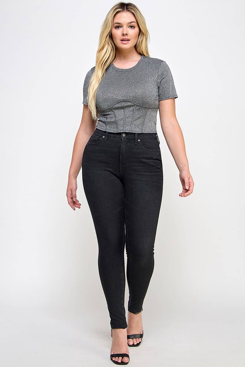 Sparkle Knit Top