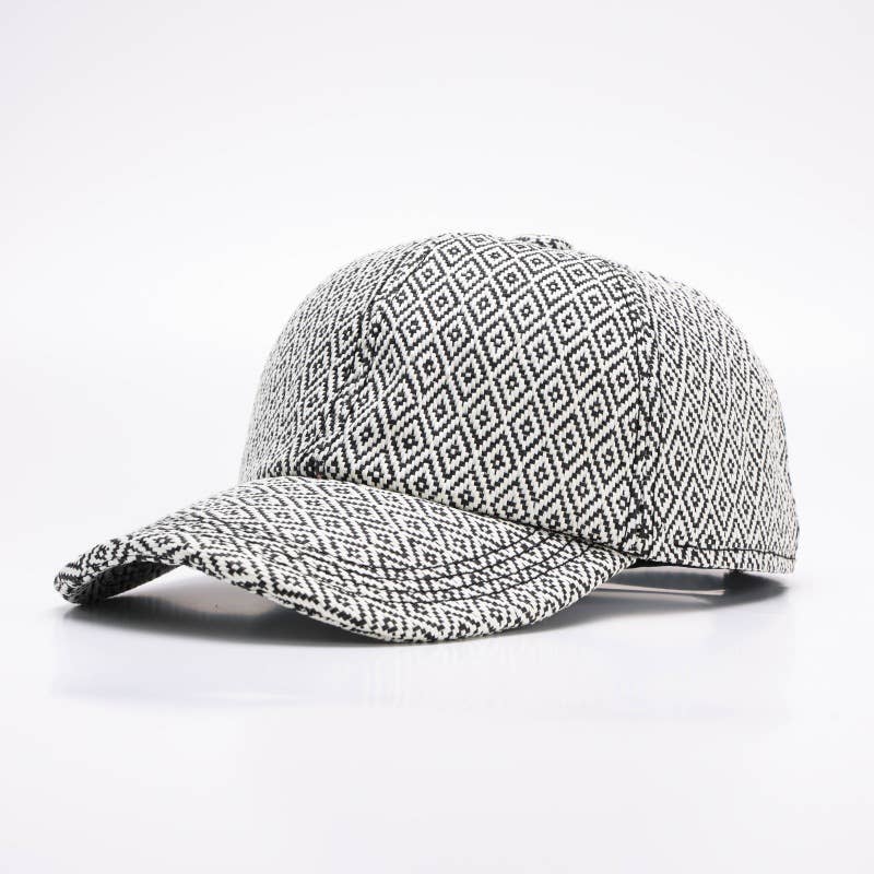 Straw Baseball Cap