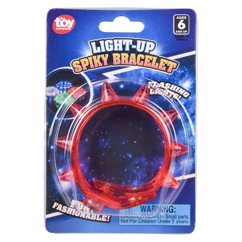 9.5" LIGHT-UP SPIKY BRACELET