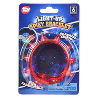 9.5" LIGHT-UP SPIKY BRACELET