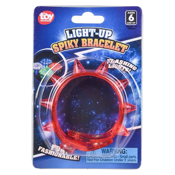 9.5" LIGHT-UP SPIKY BRACELET