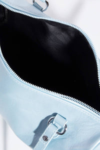 Mini Pocket Glossy Barrel Bag