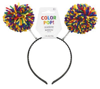 Rainbow Pom-Pom Head Bopper