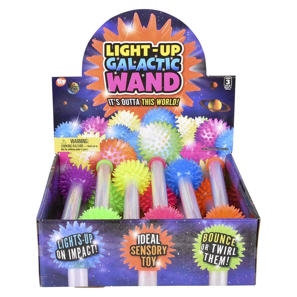 LIGHT-UP GALACTIC WAND 9"