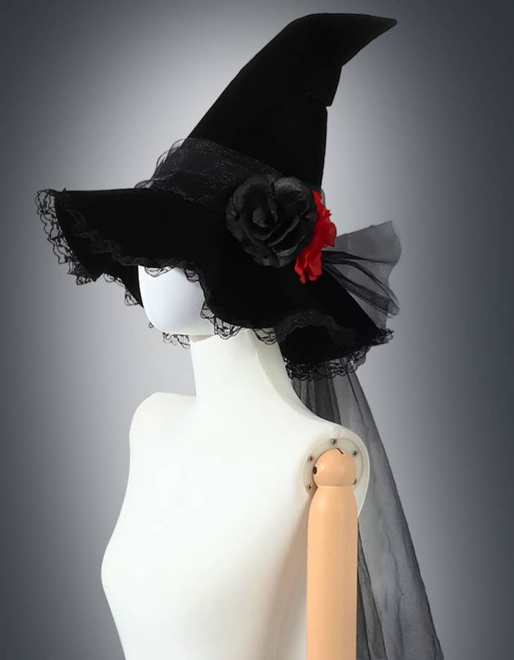 Rose Witch Hat