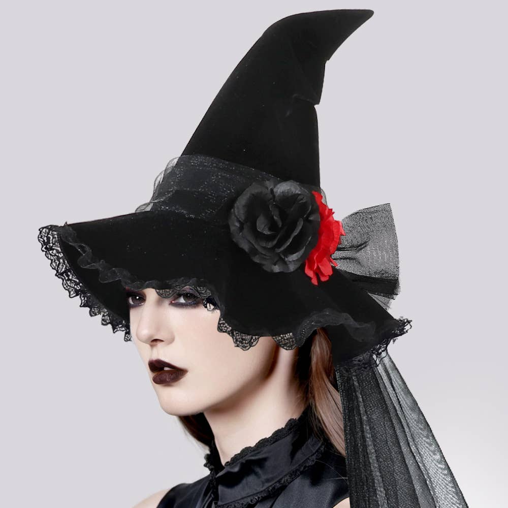 Rose Witch Hat