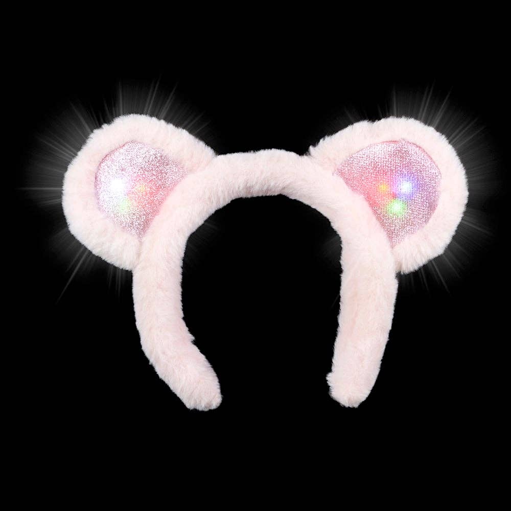 LIGHT-UP TEDDY BEAR HEADBAND