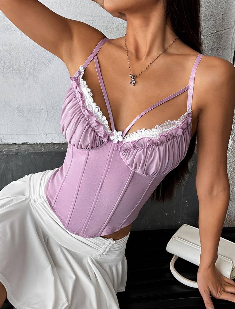 Peasant Corset Top