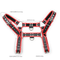 Chest Harness - Deluxe Bulldog PVC Vegan Leather