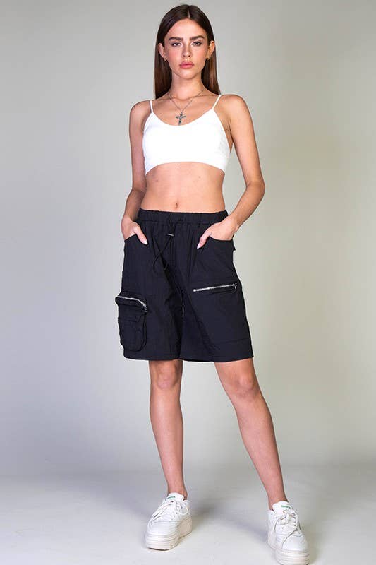 Sahara Nylon Pocket Shorts