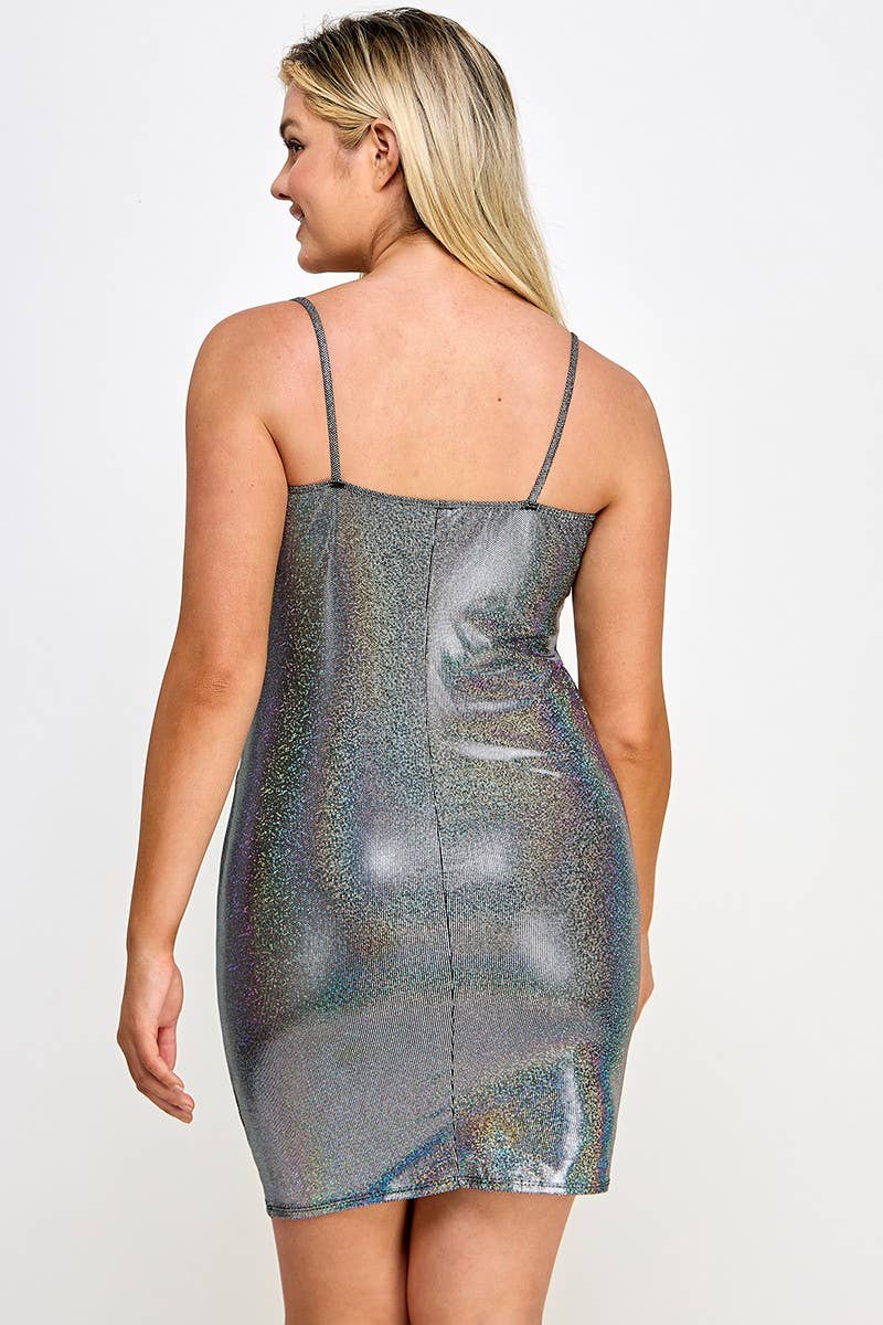 Metallic Cami Dress