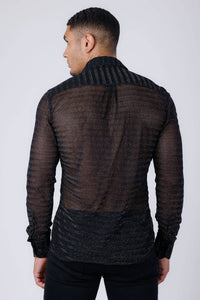 Men's Stretch  Long Sleeve Shirt