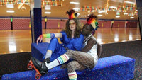 Rainbow Feather Mohawk-Coque