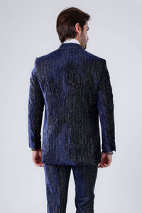 Men's Velvet Fabric Glitter Pant