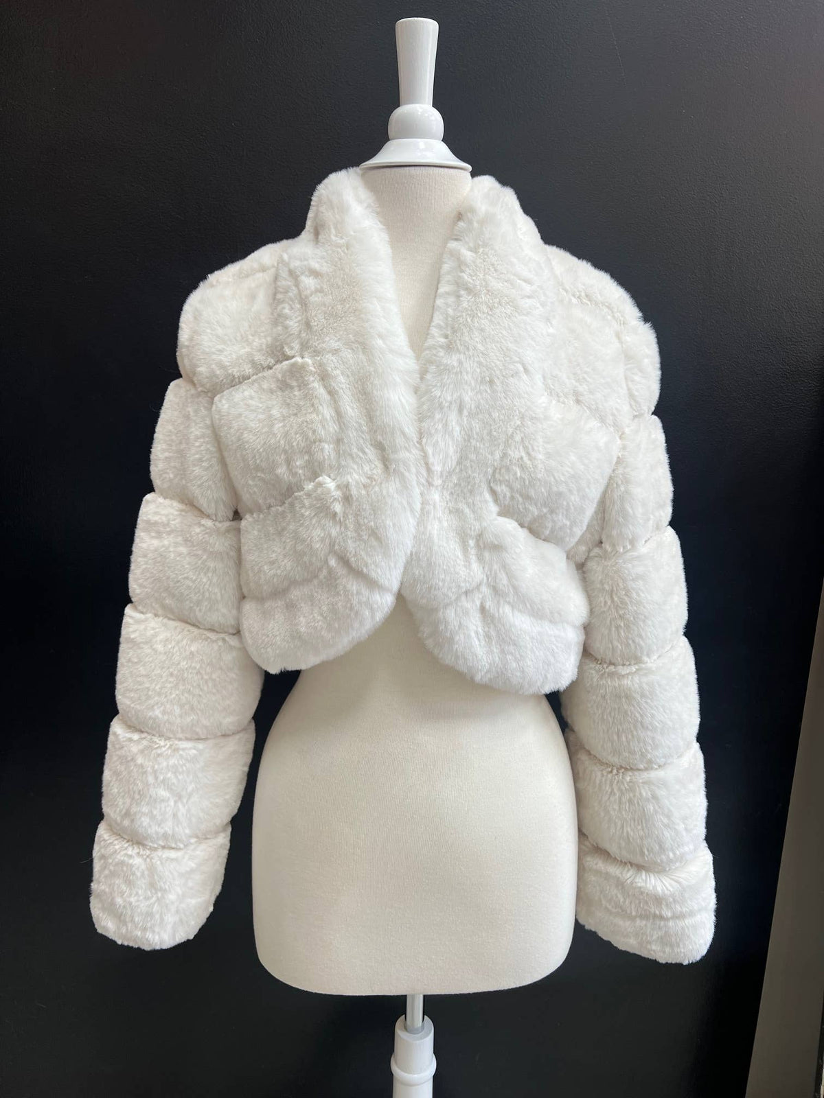 Cropped Fur Coat