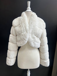 Cropped Fur Coat
