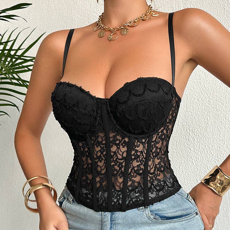 Lace Underwire Bustier