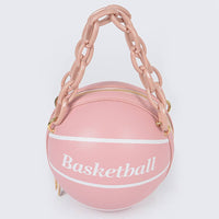 Crossbody Basketball Clutch