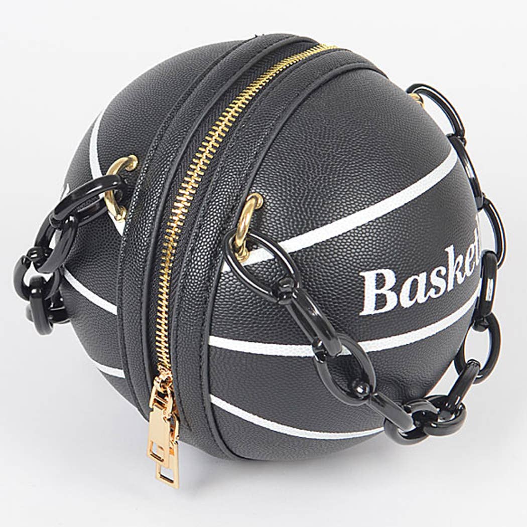 Crossbody Basketball Clutch