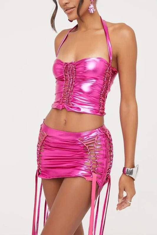 Braided tank or skirt