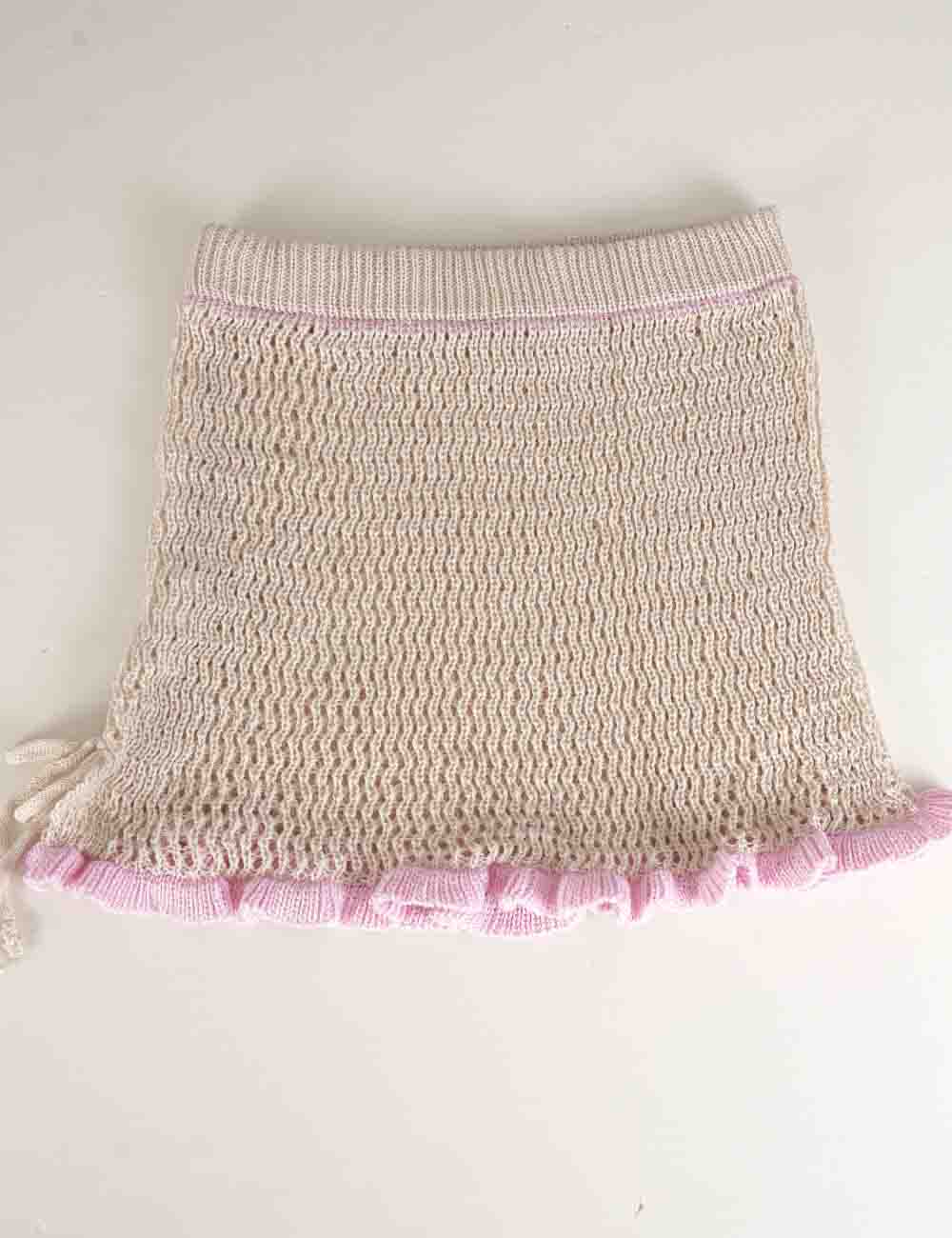 Knit crochet Top or Skirt
