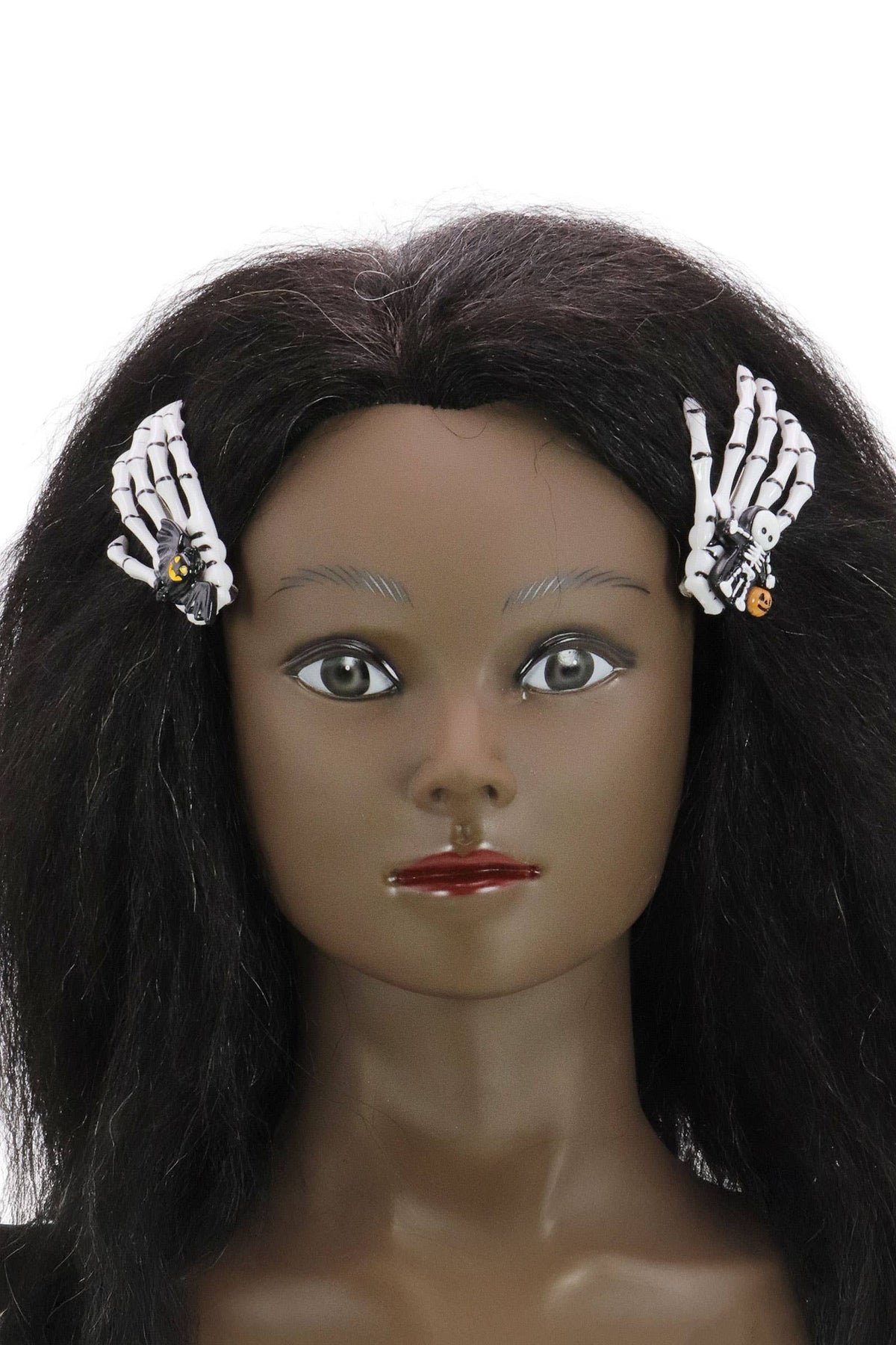 Halloween Skeleton Hands Resin Pinch Hair Clip