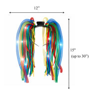 Multicolor LED Noodle Headband Flashing Dreads
