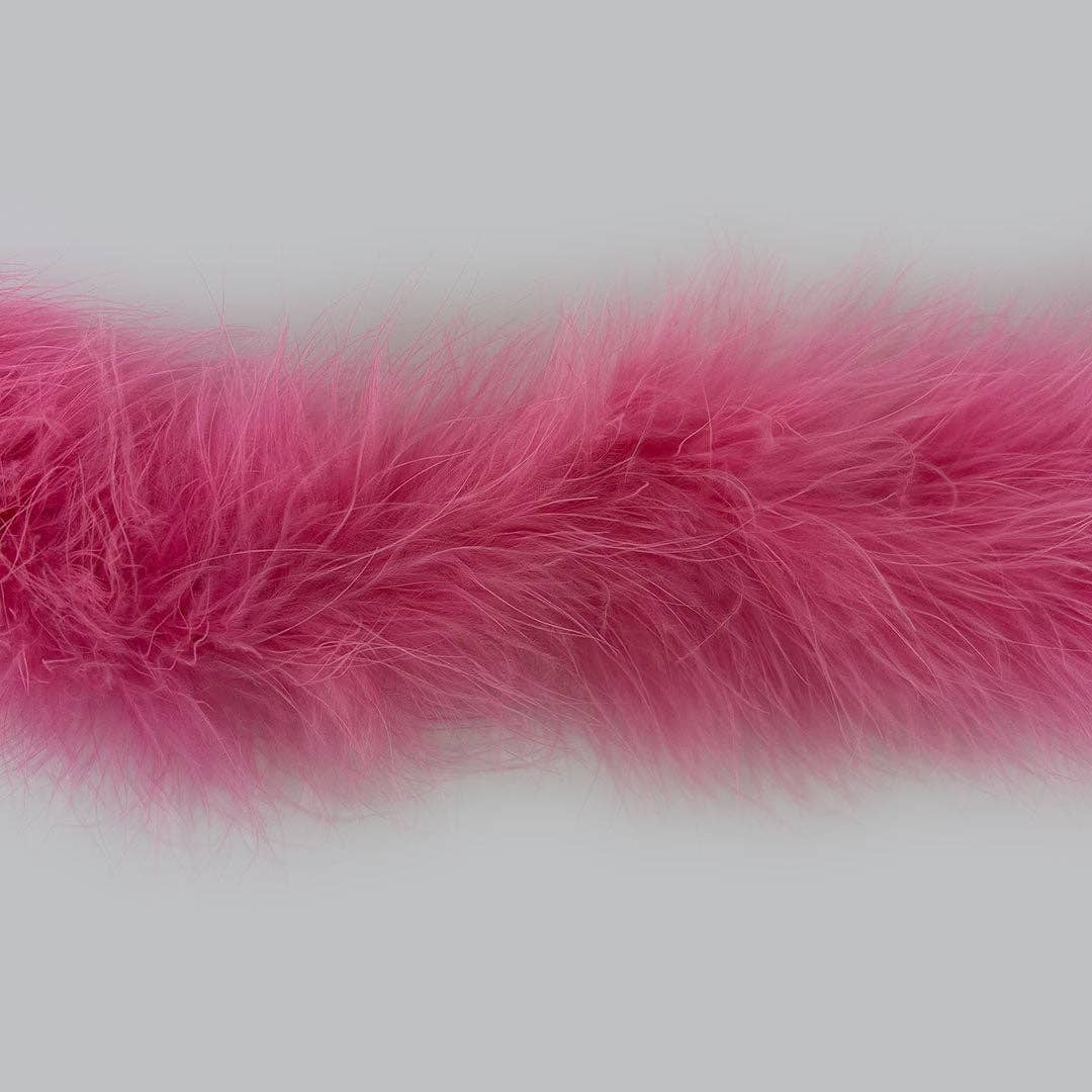 Full Marabou Feather Boa - Raspberry Sorbet