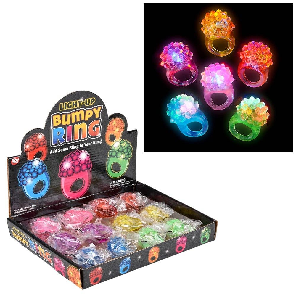 LIGHT-UP BUMPY RING