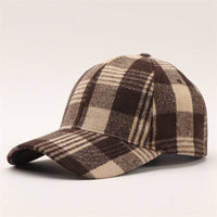 Plaid Baseball Cap