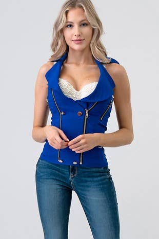 Military Halter Top