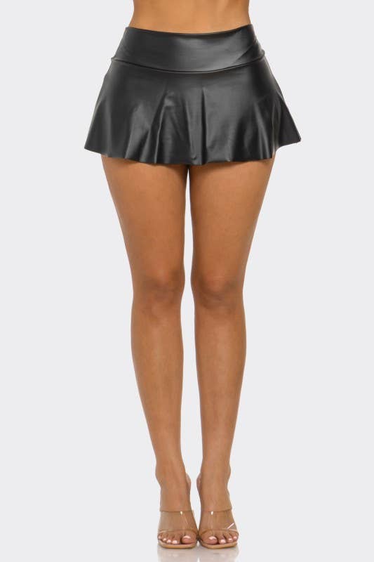Ruffle Mini Skirt