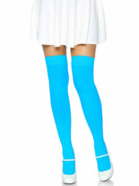 Luna Thigh High Stockings: White / One Size