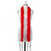 Full Marabou Feather Boa - Red