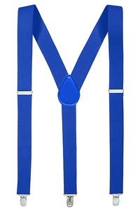 Slim Elastic Sweatband Clip-On Y-Back Suspenders