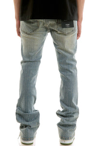 RHINESTONE FLARE JEANS