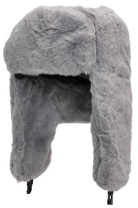 Fluffy Faux Fur Bomber Trapper Hat