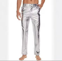 Metallic Mens Pants