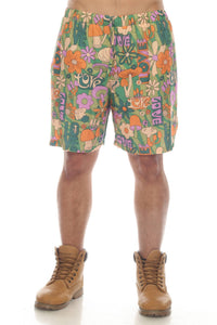 Mens Mushroom Shorts